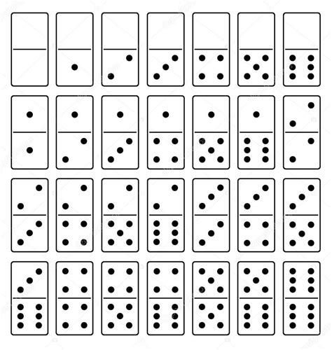 fichas de domino